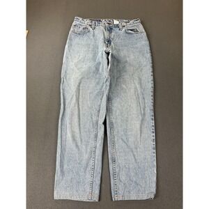 Levi's 550 Relaxed Fit Tapered Leg Jeans Juniors 13 Blue High Rise Canada Y2K